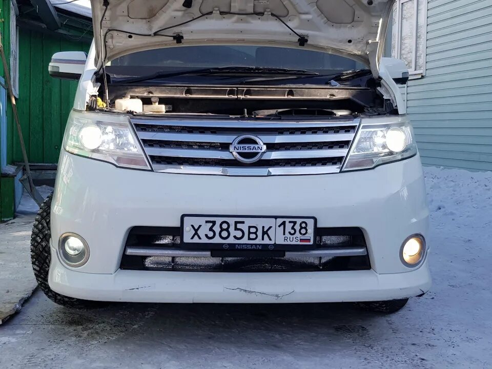 Nissan serena как заменить лампочку ближнего света Все про фары С-25. Страница 11 Клуб любителей микроавтобусов и минивэнов