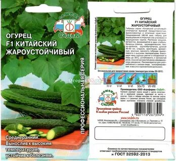 Лучшие сорта китайского огурца