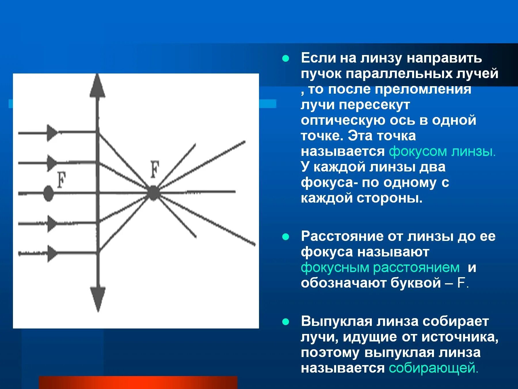 Монохроматический пучок параллельных лучей. Параллельный пучок лучей. Пучок параллельных лучей в линзе. Линза для параллельного пучка. Параллельный пучок лучей через рассеивающую линзу.