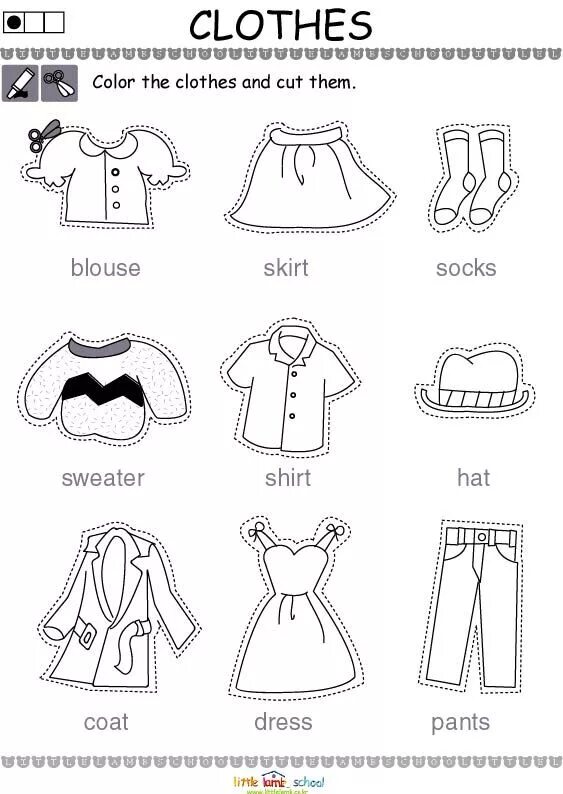 Clothes worksheets for kids. Одежда на английском задания. Одежда на английском Worksheets. Clothes задания для детей. Одежда на английском раскраска.