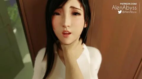 Final Fantasy VII’s Tifa Lockhart Willing to Do Anything in Sex Animation.