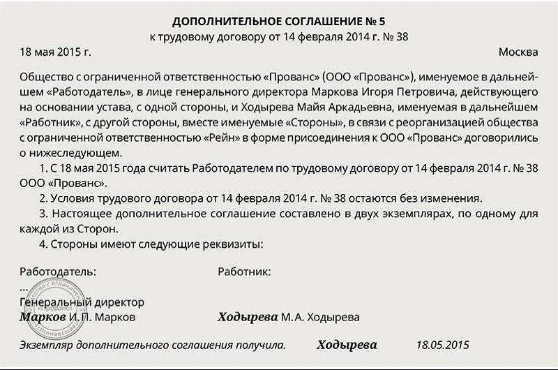 Доп соглашение к договору при реорганизации путём присоединения. Дополнительное соглашение при реорганизации в форме присоединения. Доп соглашение к договору о реорганизации. Доп соглашение о реорганизации образец. Изменение договора реорганизация