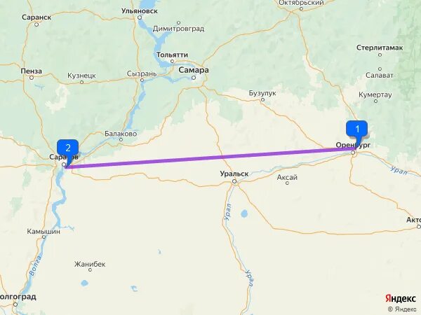 Маршрут г оренбург. Самара и Оренбург на карте. От Саратова до Оренбурга. Саратов Оренбург карта. Сызрань Оренбург расстояние.
