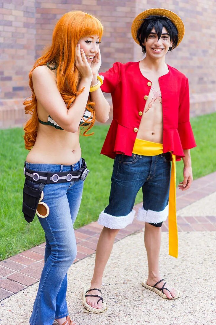 Луффи и нами косплей. Косплей Ван Пис Луффи. One piece Луффи Cosplay. Косплей Луффи из Ван Пис.