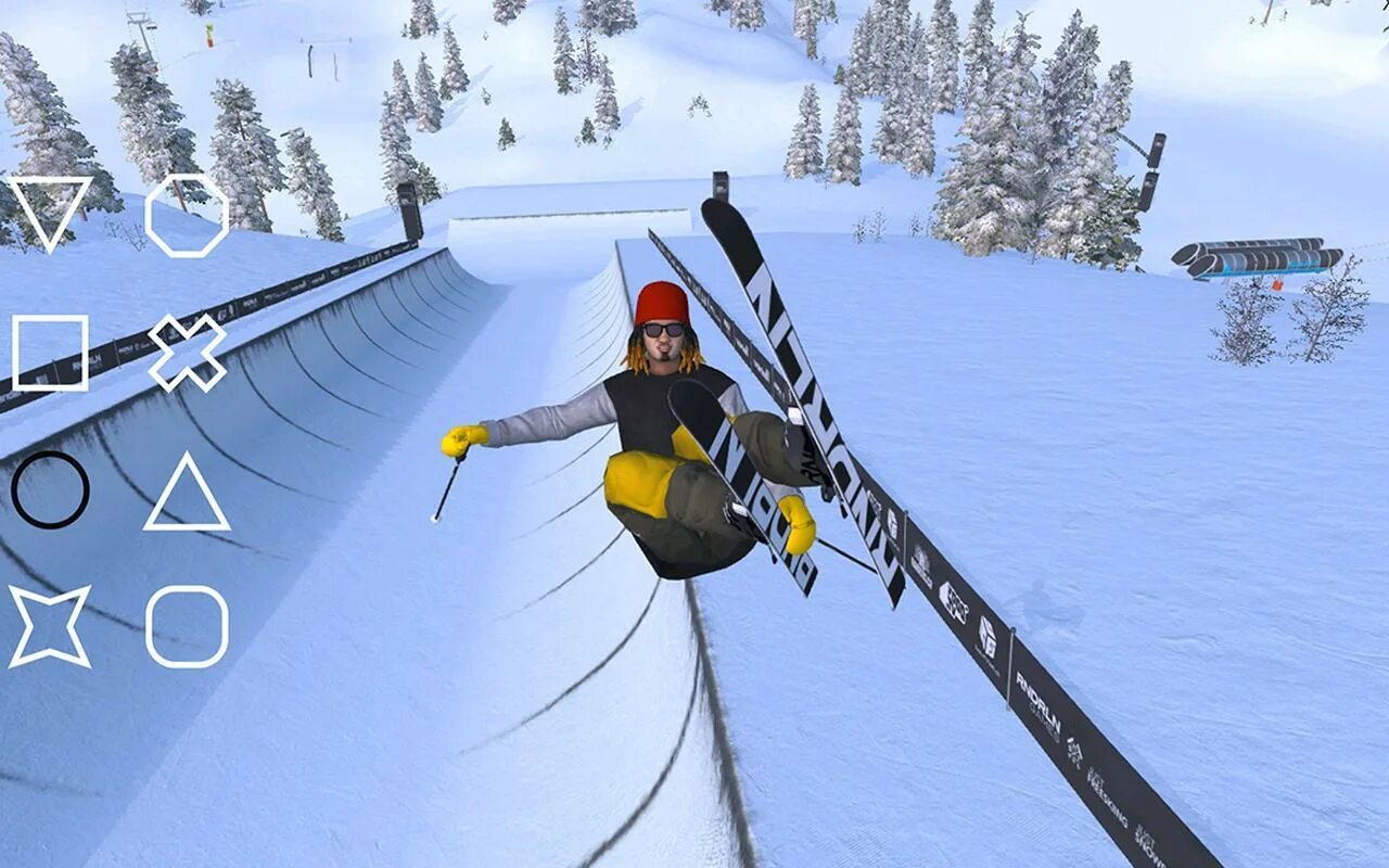 Skiing game