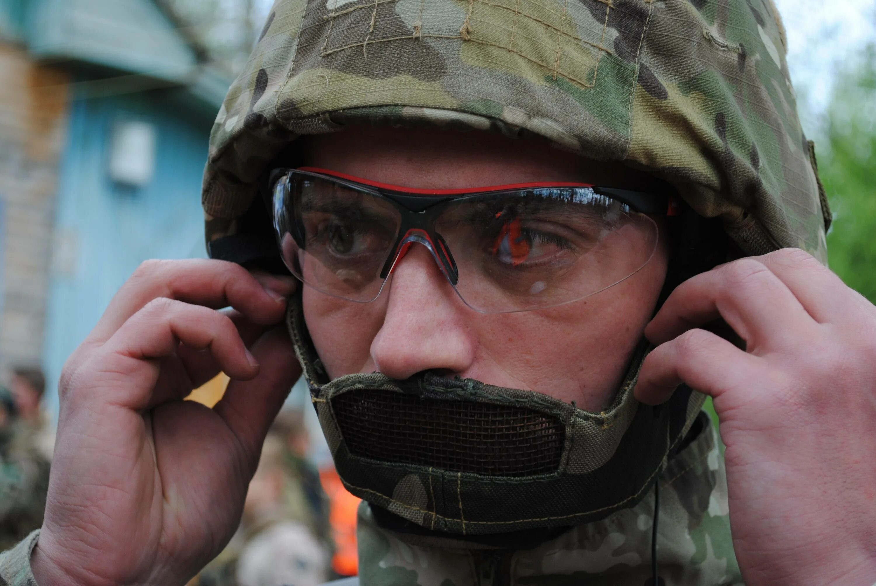 Военные с плохим зрением. Очки баллистические противоосколочные. Очки для страйкбола. Тактические очки, для защиты от осколков.