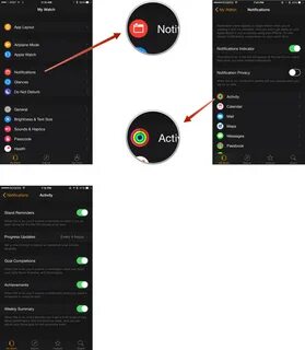Как включить уведомления на apple watch