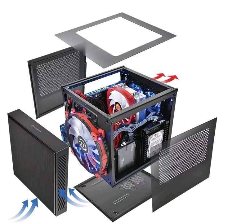 Thermaltake mini itx. Корпус thermaltake suppressor f1. корпус thermaltake suppressor f1 черный. mini itx thermaltake suppressor f1. корпус thermaltake suppressor f1 ca-.