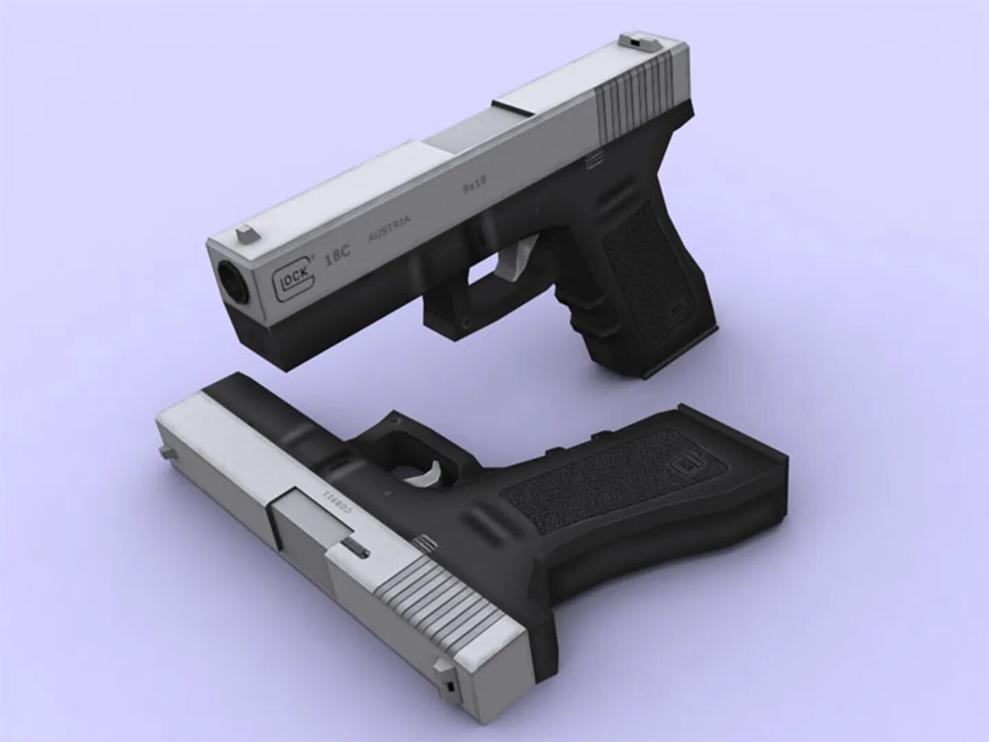 Glock models. Глок 1818c. глок 18c модель для 3д принтера. 3d модели glock 18c.