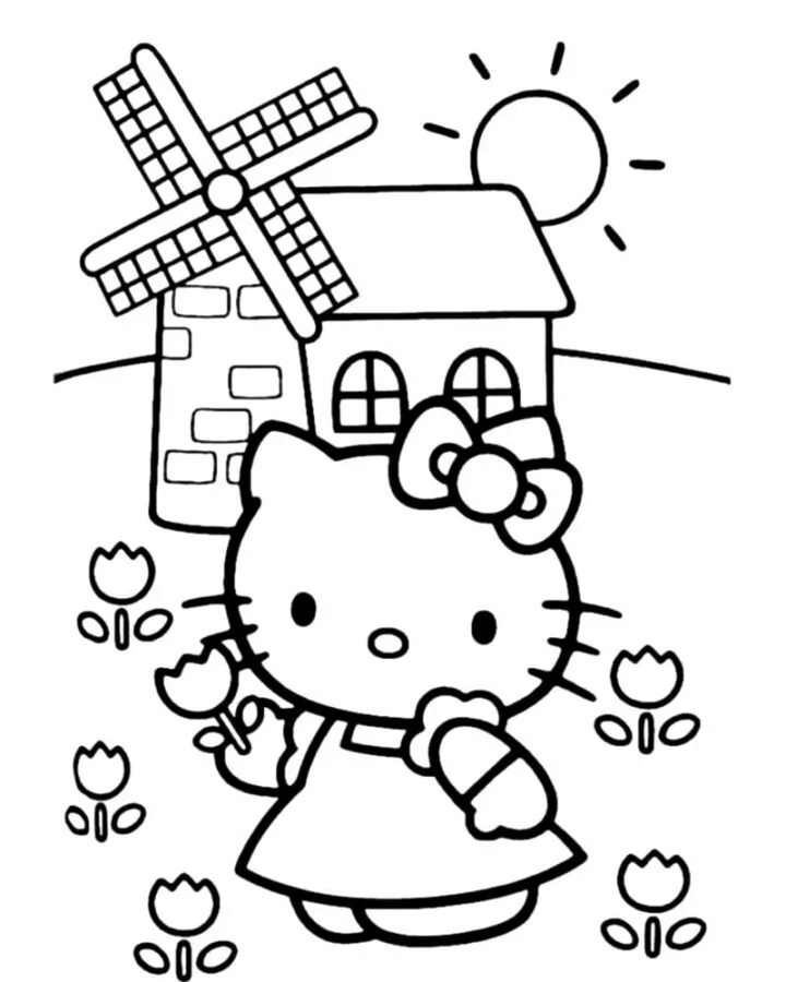 Раскраски кроме hello kitty. Раскраски кроме hello kitty