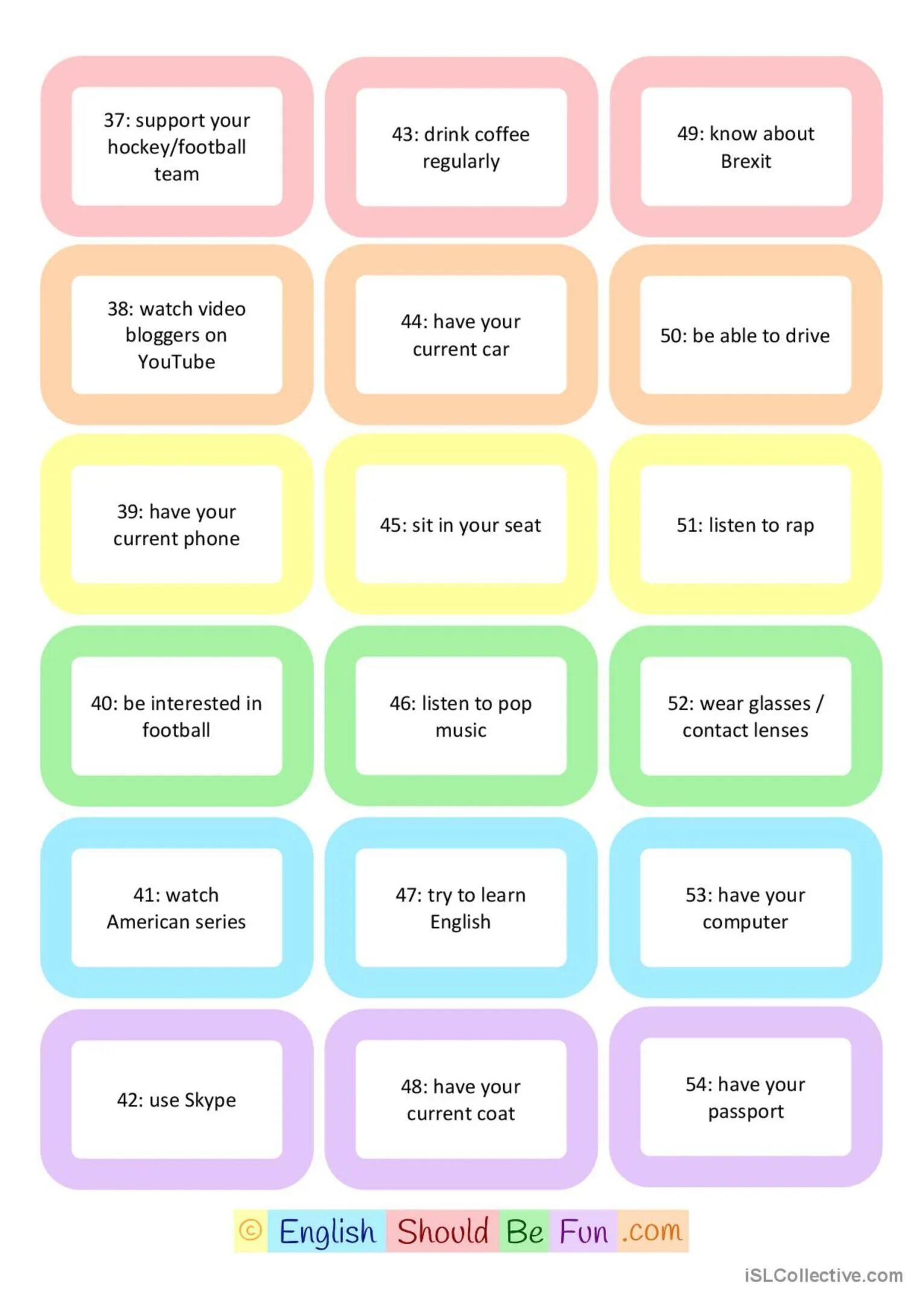 How do you prefer
