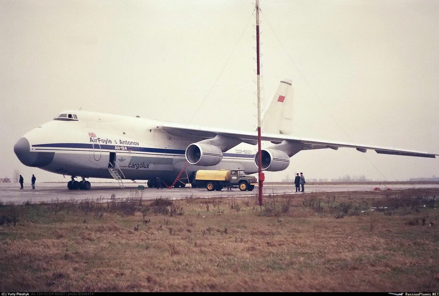 Первый полет ан 124 собранный в ульяновске