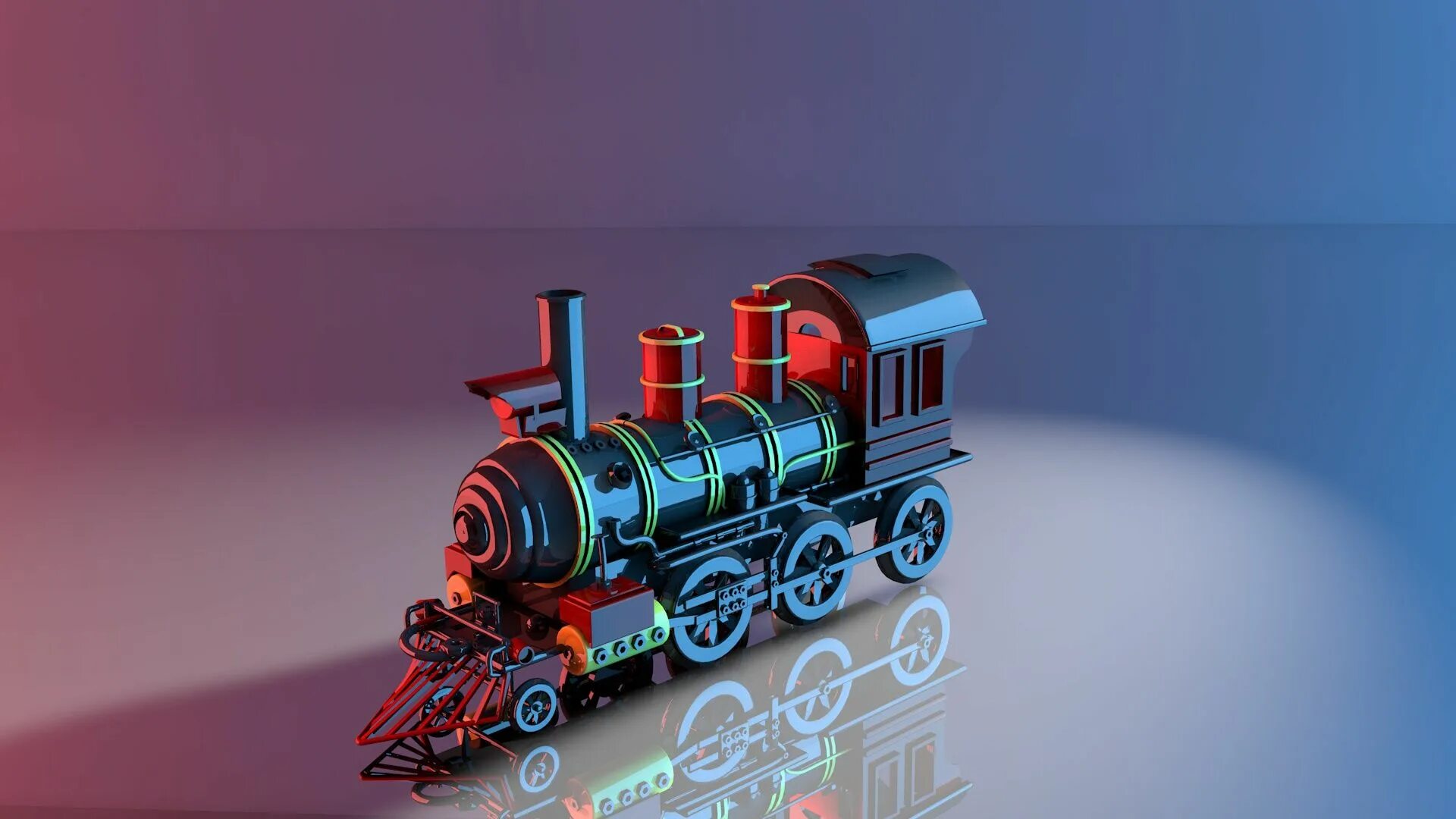 ArtStation - ICE 3 Train work in progress