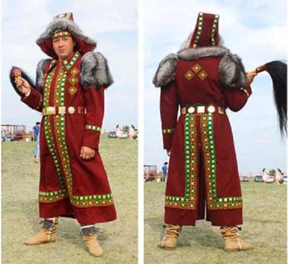 Камзол Якутский национальный мужской. Национальный костюм якутов мужской. Традиционная одежда якутов мужская. Национальная одежда якутов.