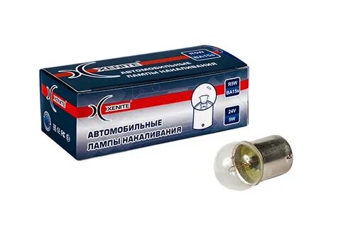 Лампа 24v 5w ba15s