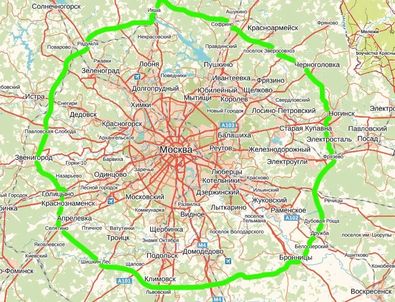 Сколько человек в москве и московской области. Бетонка а 107. ЦКАД И а107. Карта Москвы с метро и улицами. Карта Москвы ЦКАД И МКАД.