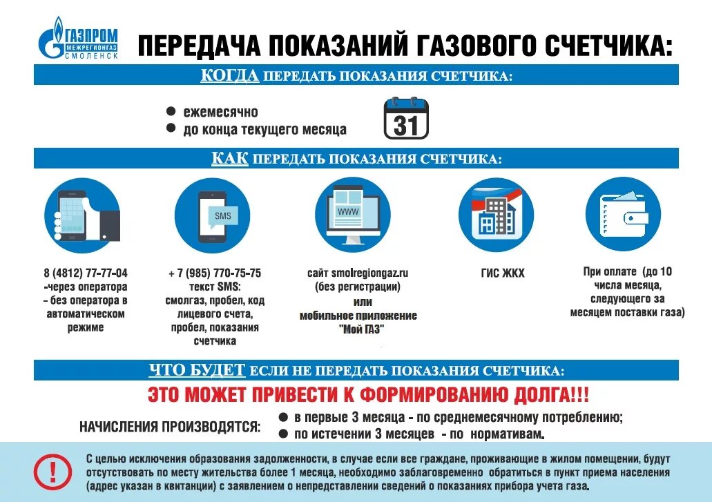 Передавать показания до 25 числа. Показания газового счетчика передать. газ передать показания счетчика. памятка прибора учета. как передать показания газового счетчика.