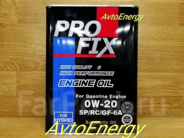 Profix sp gf 6a. Profix 0w20. pro fix 0w20 gf-6sp. масло профикс 0w20. autobacs 0w20 200 л.