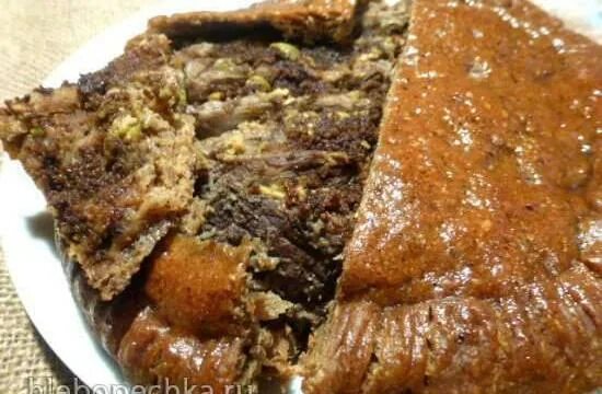 Гусарская печеня (мясо по-гусарски) - Хлебопечка.ру