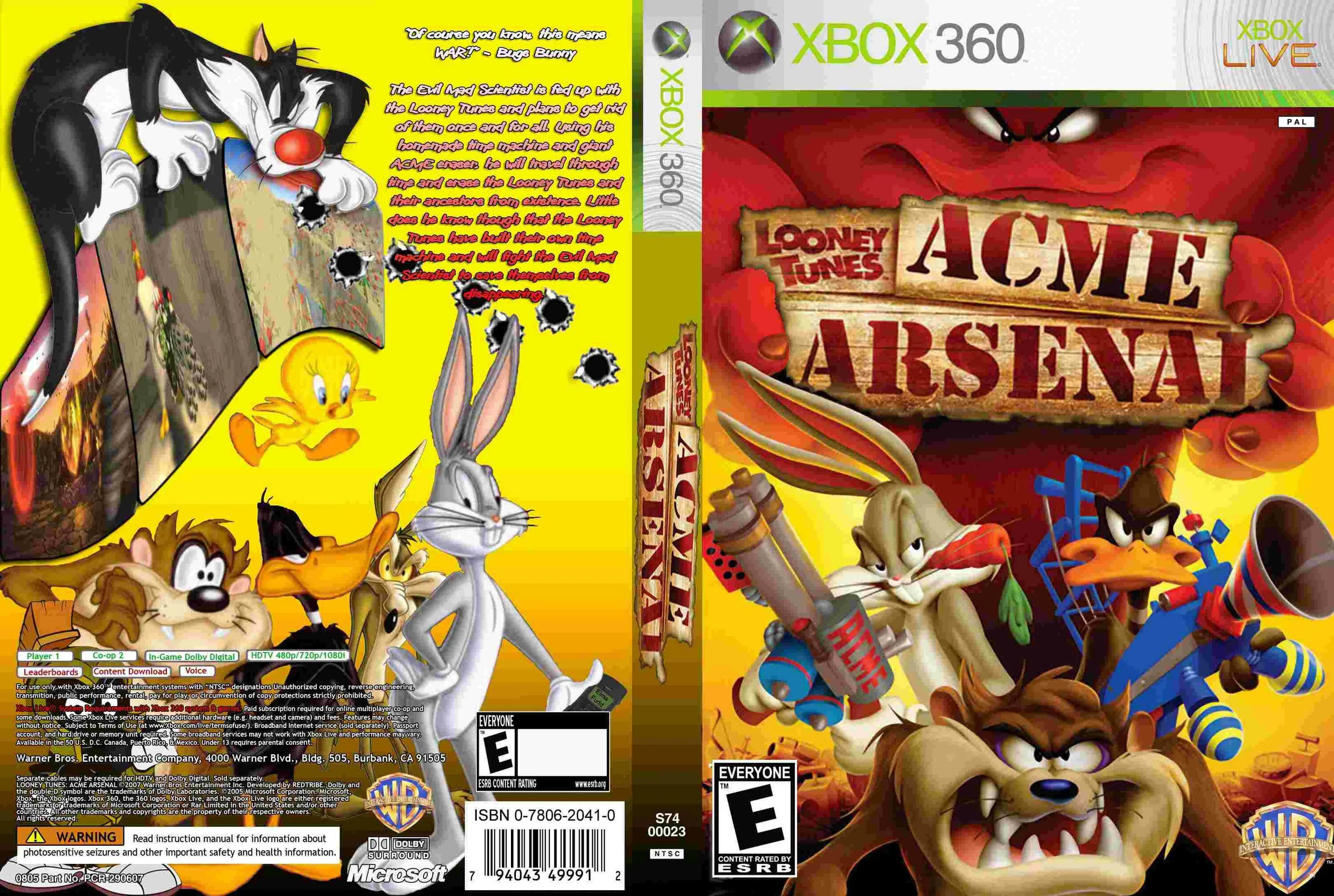 Looney tunes acme arsenal. Looney tunes acme arsenal xbox 360. looney tunes acme arsenal ps2 обложка. looney tunes: acme arsenal (2007/rus/pal)  xbox 360. acme луни тюнз.