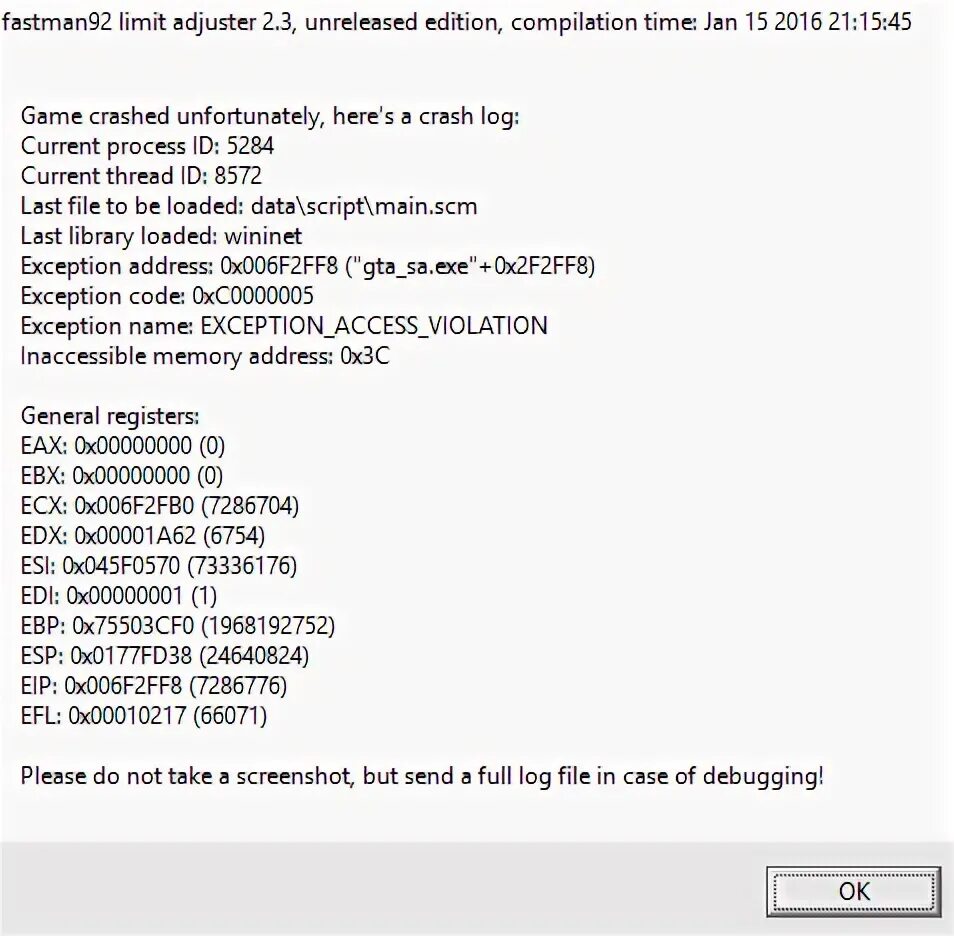 Open limit adjuster. Ошибка fastman92. GTA sa ошибка limit Adjuster. Ошибка радмир fastman92. GTA 4 limit Adjuster.