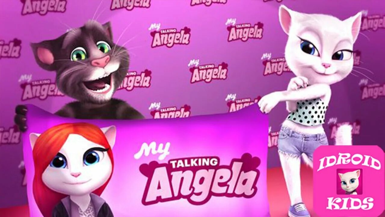 Что случилось с автором мой говорящий том. Talking Angela. My talking Angela 2013. My talking Анджела 2.