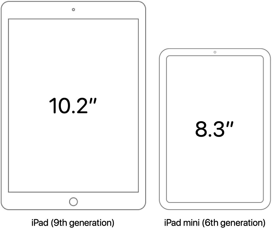 Диагональ 10 сколько см. Айпад 9.7 дюймов размер в см. Айпад мини 6 поколения Размеры. IPAD Mini 2021 разрешение экрана. Айпад 10 дюймов габариты.