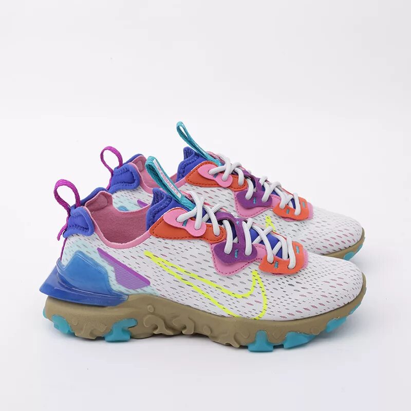 Nike React Vision женские. Nike кроссовки React Vision. Nike NSW React Vision. Nike Wmns React Vision. Цветные кроссовки найк