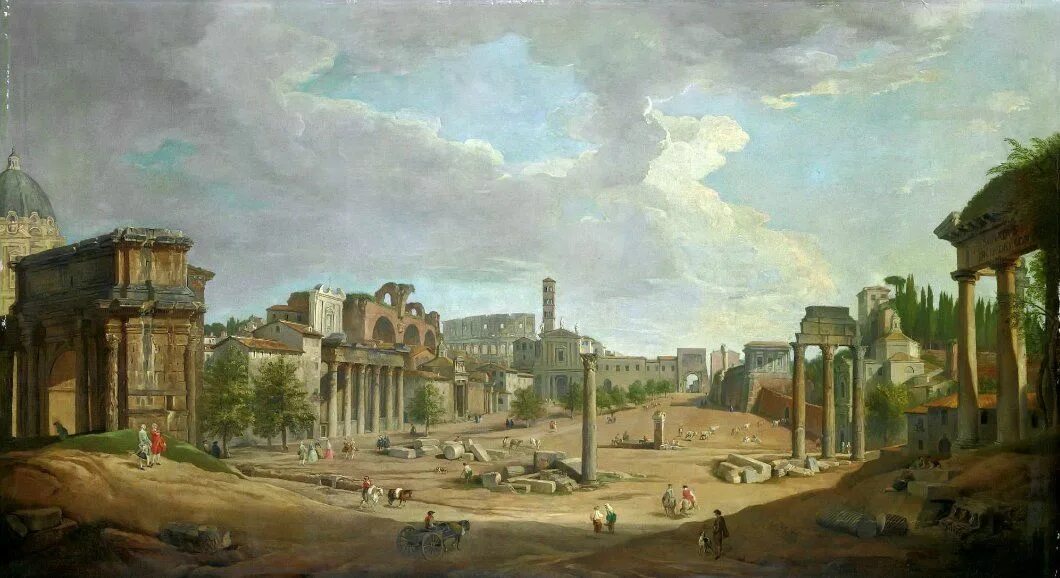 Панини джованни паоло 1691-1765. Античный рим джованни паоло панини. Джованни паоло панини галерея. Античный рим джованни паоло панини. 1757.