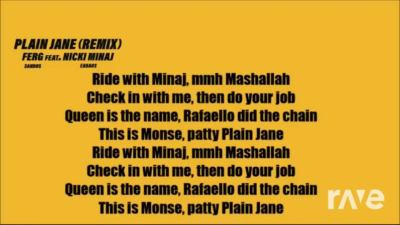 Plain Jane текст. Plain Jane Nicki Minaj. ASAP Ferg Plain Jane. Plane Jane ASAP Ferg.