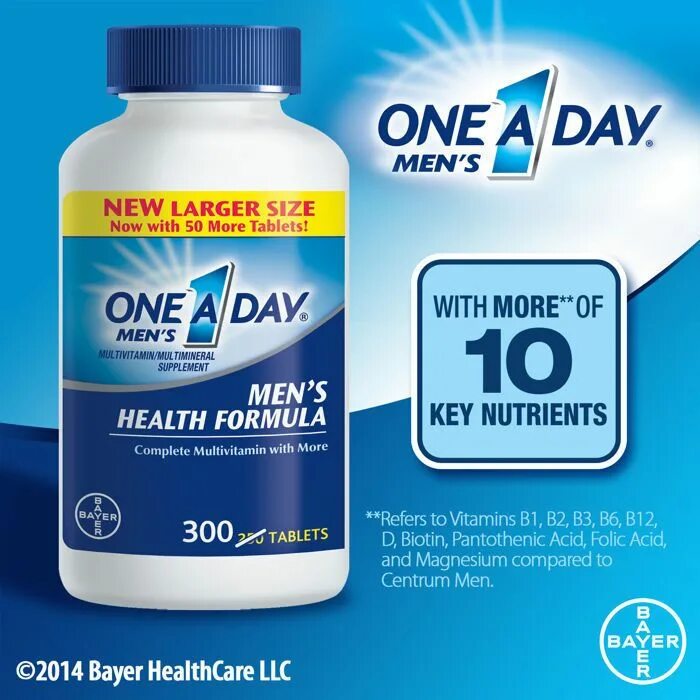 Мультивитамины для мужчин one a Day men's Multivitamin. Витамины Bayer one a Day. Bayer one a Day для мужчин. 1 A Day витамины Bayer. Купить мужские витамины