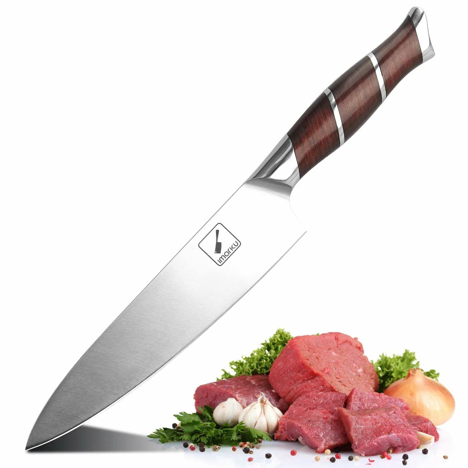 Chef knife. Chef knife. Paudin pro ножи. Кухонный шеф-нож (мини). Нож 70 hrc.