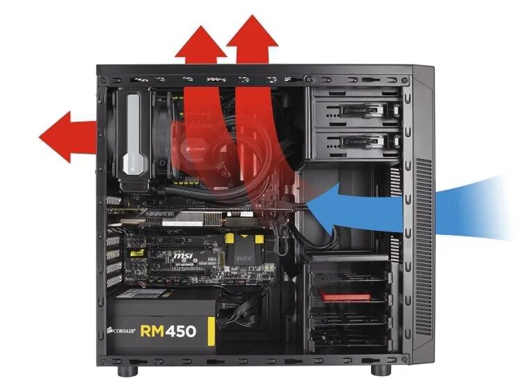 2 ПК В корпусе Corsair 100d. Корпус Zalman t3 расположение вентиляторов. Корпус Corsair 6 вентиляторов. Вдув выдув вентилятора ПК. 3 мм в корпусе