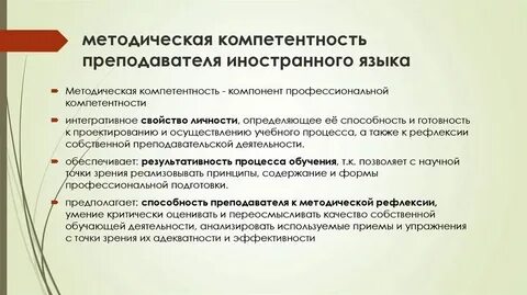 Уровни методических умений