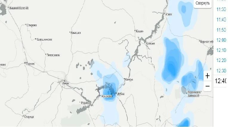 Карта дождя тверь. Осадки Тверь на карте. Дождь в Твери.