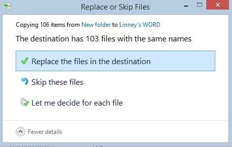 Each file