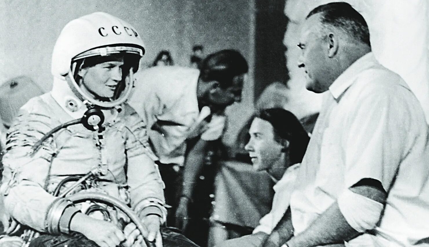 Первый космонавт перед гагариным. 1963 Полет Терешковой.