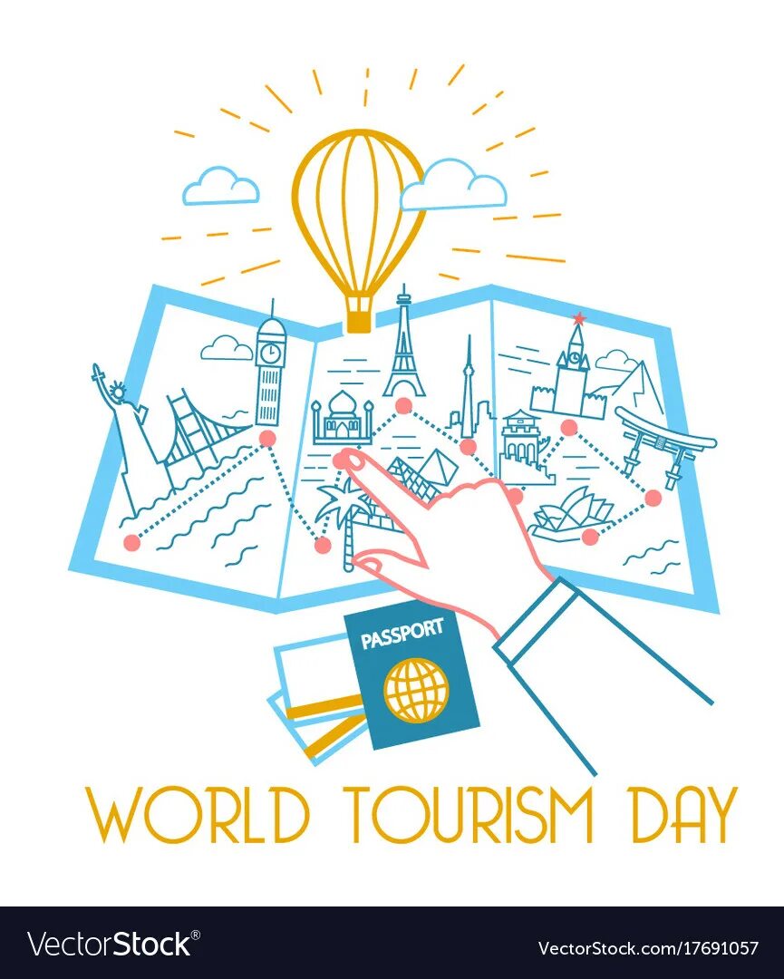 Guide day. World tourism day. international tourism day. international tourist guide day. открытка в world.