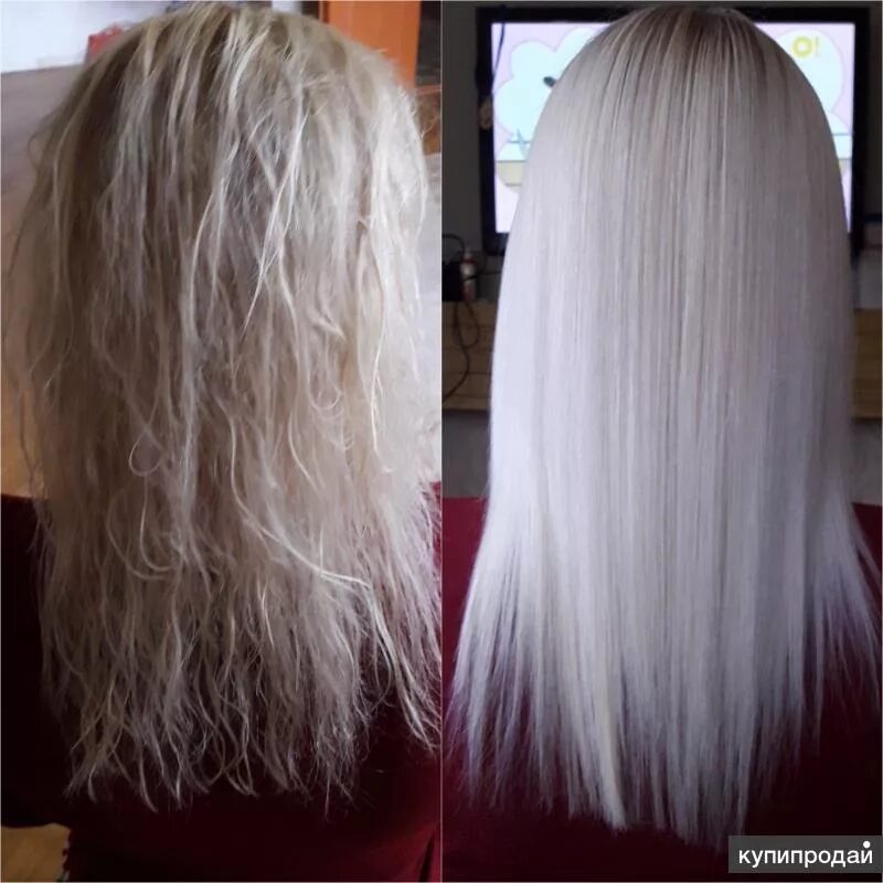 Кератиновое выпрямление волос блондинка. Кератиновое выпрямление на блонде. Ботокс на осветленные волосы. Осветленные пористые волосы. Кератин на осветленные волосы можно