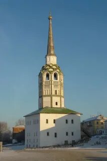 Колокольня в городе соликамске пермского края