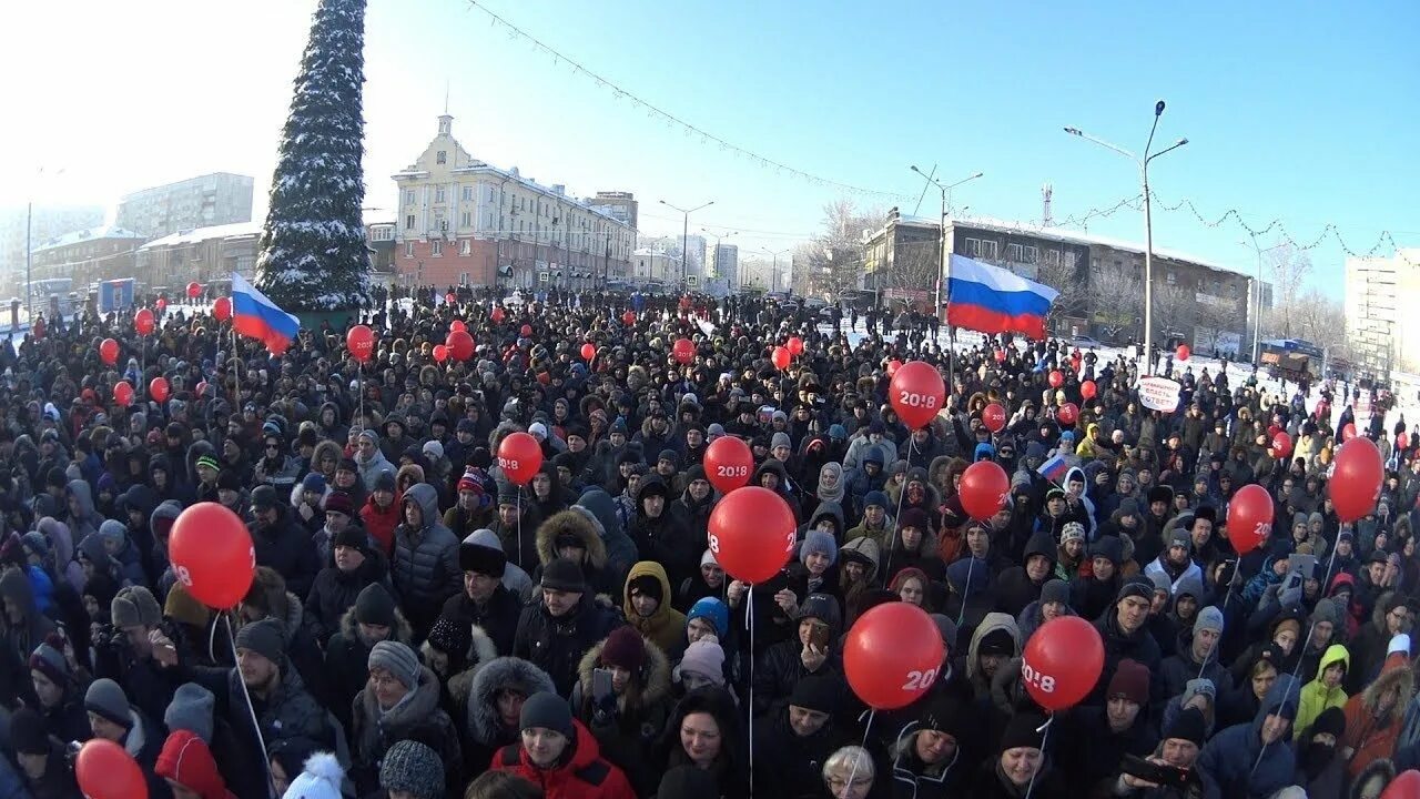 Митинги навального 2018