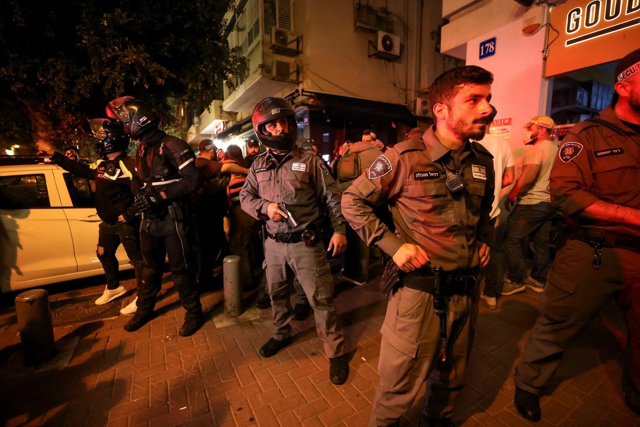 Полиция Израиля Тель Авив.