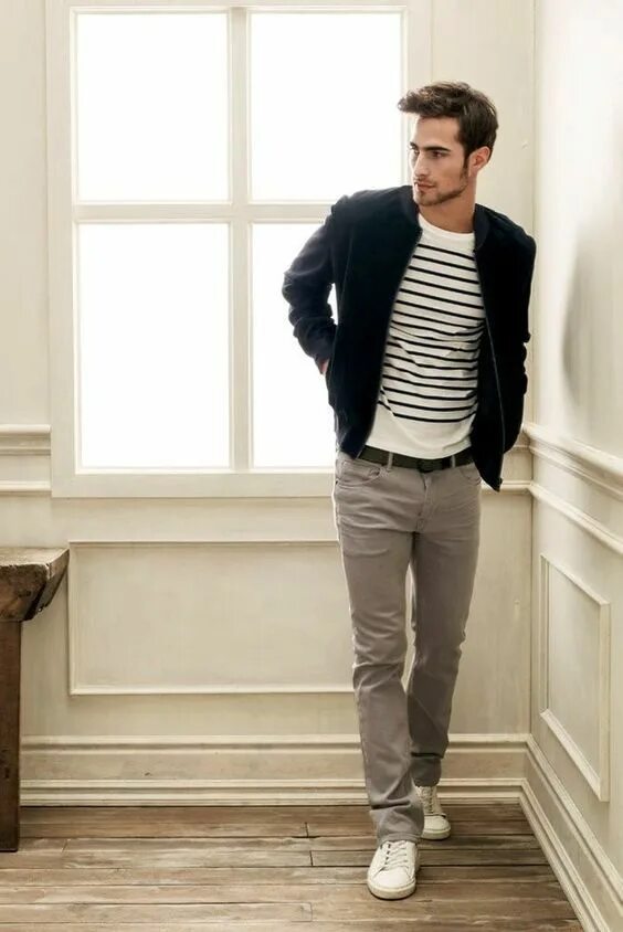 Comme un homme. Mens outfit Grey Chinos. Высокие стильные мужчины. Одежда для худых парней. Мужские образы в одежде.