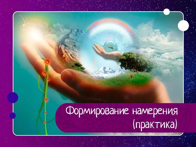 Создание намерений