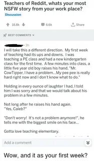 Teachers of Reddit Whats Your Most NSFW Story From Your Work