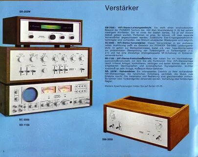 Pioneer Hi-Fi Stereo Components 1973/74.