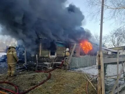Пожар в приморском крае