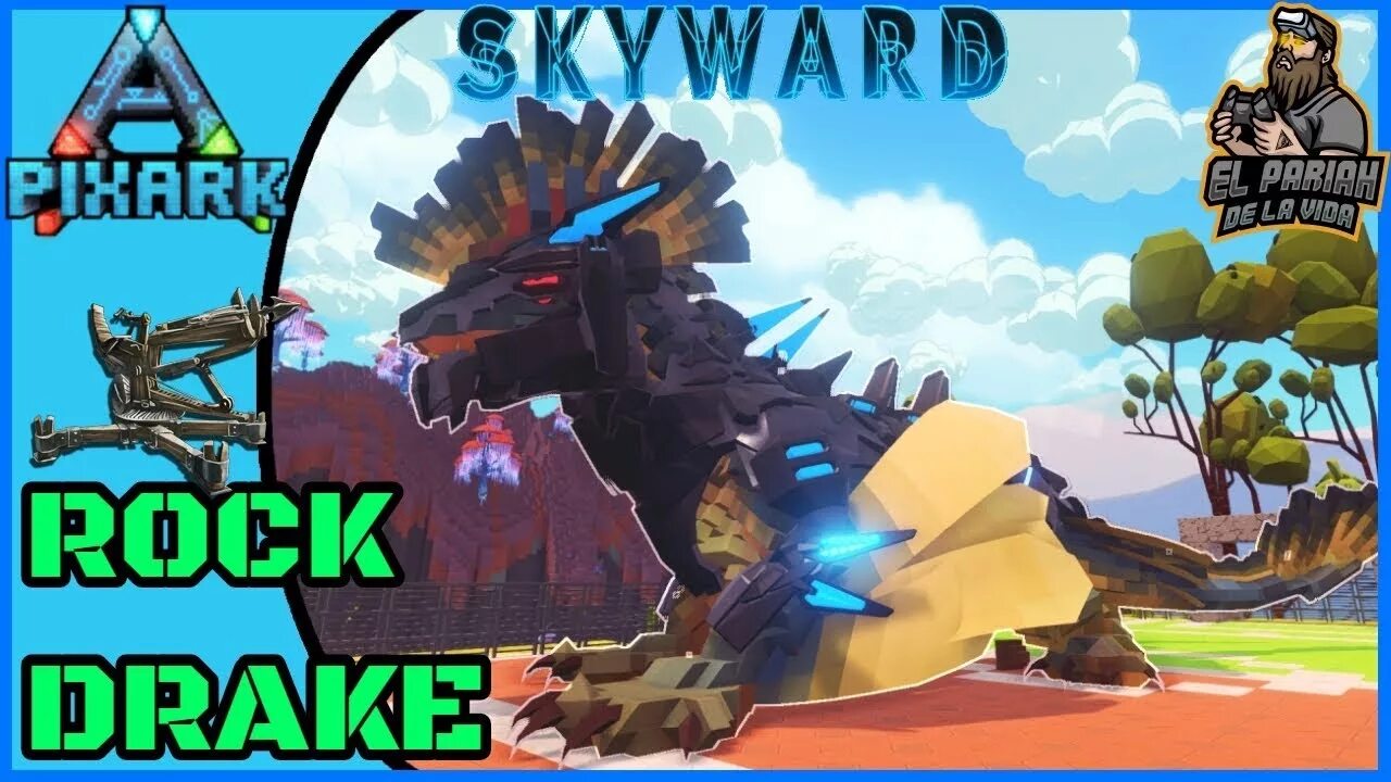 Арк пиксель. PIXARK скальный Дрейк. PIXARK дракон. PIXARK Skyward Rock Drake. Pixel Ark.