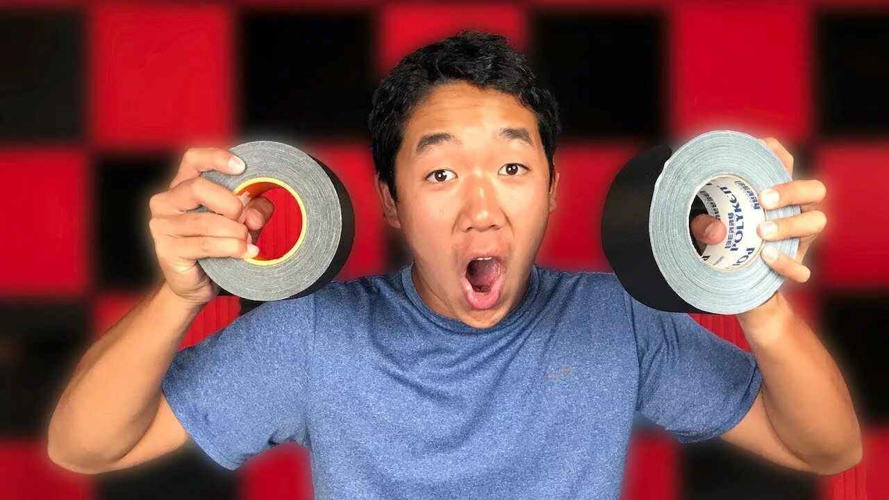 Taped challenge. 100 layers duct tape challenge indian.