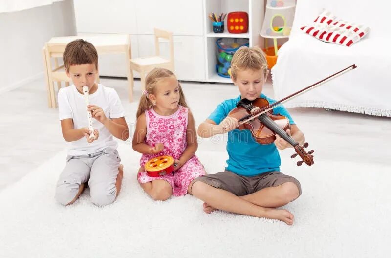 Playing an instrument